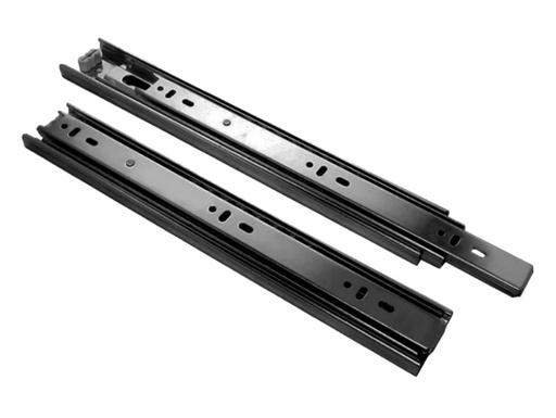 [HANCJE3598] JUEGO DE CORREDERA HANDY DE EXTENSIÓN S/TORNILLO 20" NEGRO (3598)(E)