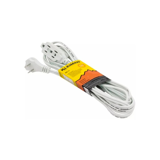[EKL-EXT-002] KLEIMAN EXTENSIÓN DOMÉSTICA TRIPLE BLANCA 3M (EXT-002)