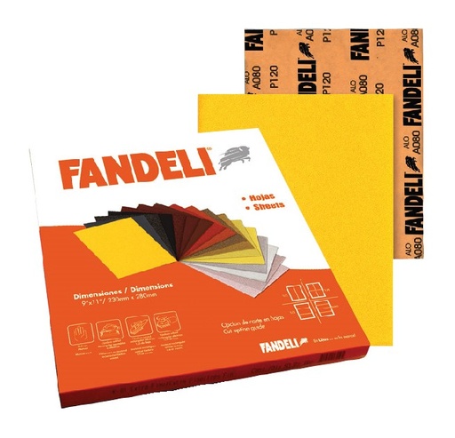 [FALMA240] LIJA DE ESTEARATO FANDELI A080 GRANO 240 (09444)