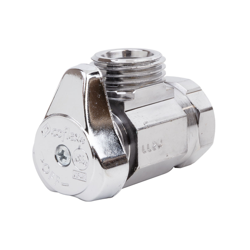 [CX-LLA120] COFLEX LLAVE DE CONTROL ANGULAR 1/4 VUELTA 1/2" F.N.P.T. x 1/2" M. (IP-120)