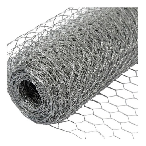 [ATMHG139045] MALLA HEXAGONAL ACEROTEC 1/2" X 0.90M X 45M PAJARERA