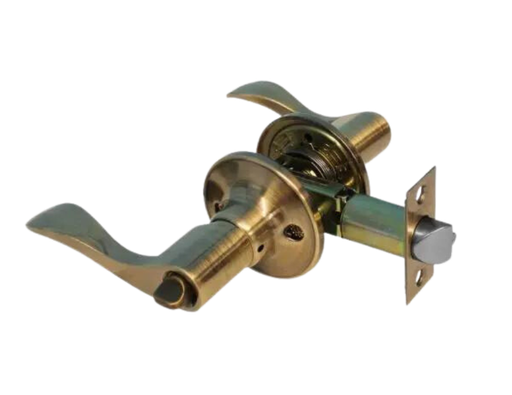 [YAMAQ56PDLA5] MANIJA YALE AQUA RECÁMARA LATÓN ANTIGUO (MX80478)