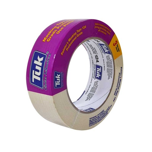 [TKM124-36X50] MASKING TUK 124 36MM x 50M (1-1/2")