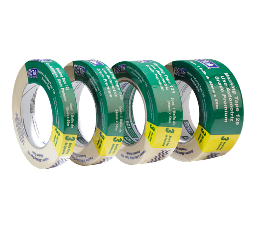 [TKM129-18X50] MASKING TUK 129 18MM x 50M (3/4")