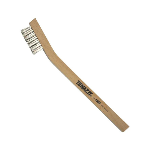 [AU654MCA1587] MINI CEPILLO AUSTROMEX MANGO MADERA P/INOXIDABLE (1587)(H)