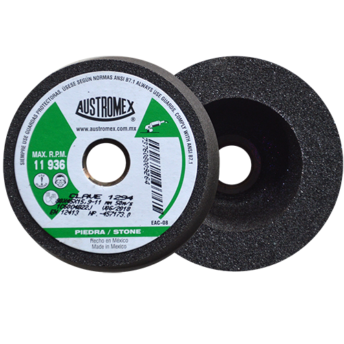 [AU233MCP1294] MINICOPA ABRASIVA AUSTROMEX P/PIEDRA 80MM P/B&D GRANO 60 (1294)(H)