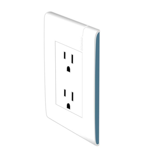 [BTMPCAE6028] BTICINO MODUS PRO CONTACTO DUPLEX AQUA (E6028NAQPTL) (E)