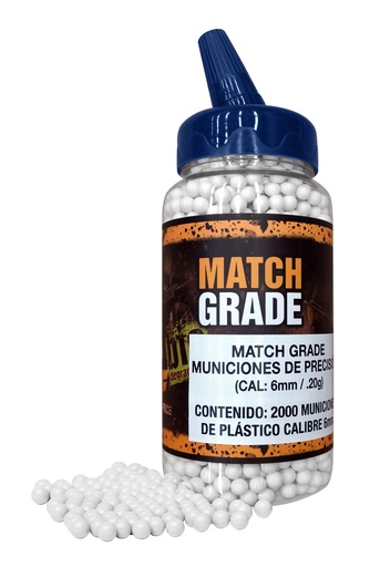 [MDEMP] MUNICIONES MENDOZA DE PRECISION MATCH GRADE CAL 6MM (H)