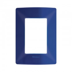 [BTQZ4803MAZ] BTICINO MX PLACA RESINA 3 VENTANAS CHASIS NÁUTICO (QZ4803M3AZ) (E)