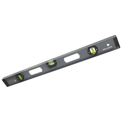 [BENAC18] NIVEL ALUMIMINIO BELLOTA REFORZADO 3 GOTAS 18" (50108-C18)