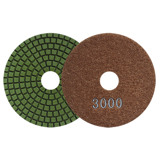 [AU599PD2766] PAD DE DIAMANTE AUSTROMEX C/VELCRO 4" P/MÁRMOL GRANO 3000 (2766)(H)