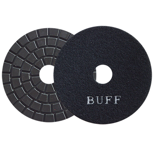 [AU600PD2767] PAD DE DIAMANTE AUSTROMEX C/VELCRO 4" P/MÁRMOL BUFF (2767)(H)