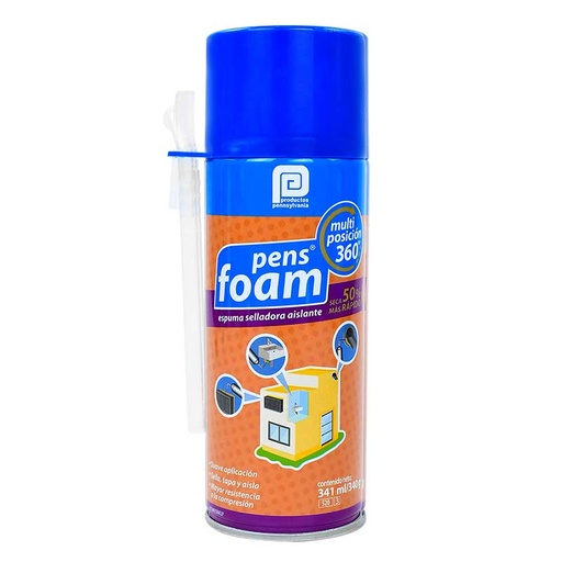 [PPSSPO16AM28] PENNSYLVANIA FOAM 360 MULTIPOSICIÓN 341ML