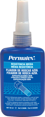 [PEF242A] PERMATEX FIJADOR APRIETA TODO 242 AZUL (H)