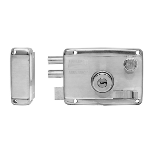 [PHCE4100IFI] CERRADURA PHILLIPS HS-4100-AS 6 INSTAFÁCIL IZQUIERDA ACERO INOXIDABLE SOBREPONER (MX2663)(H)