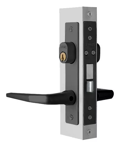 [PHCE3050MX2441] CERRADURA PHILLIPS 3050 MANIJA-MANIJA NEGRO P/ALUMINIO (MX2441)(H)