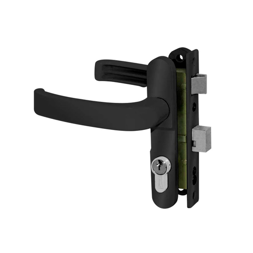 [PHCE3055MX2447] CERRADURA PHILLIPS 3055 MANIJA-MANIJA NEGRA P/ALUMINIO (MX2447)(H)