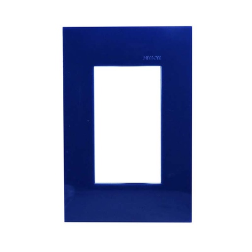 [SIP3MAZM] PLACA SIMON 3 VENTANAS S/CHASIS AZUL MARINO (25613-56)(E)