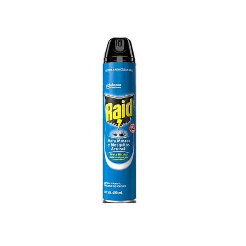 [JHIRMB5] RAID AEROSOL MATA BICHOS GRANDE 400ML (5550)