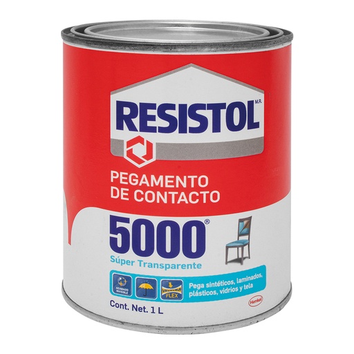 [HER5000ST1000] RESISTOL 5000 SUPER TRANSPARENTE 1LT