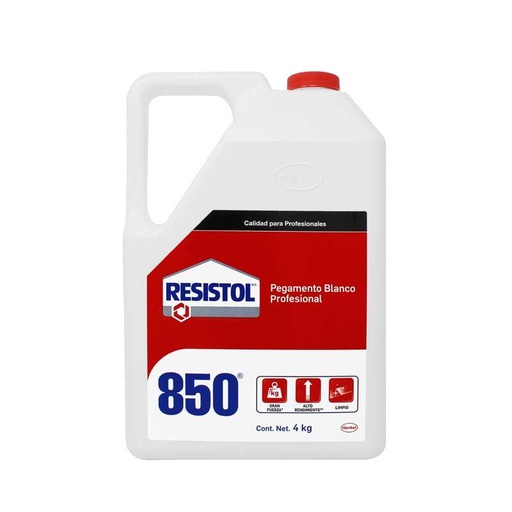 [HER850-04000] RESISTOL 850 PROFESIONAL BLANCO 4KG