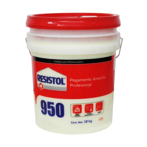 [HERC18000A] RESISTOL 950 AMARILLO P/CARPINTERO 18KG