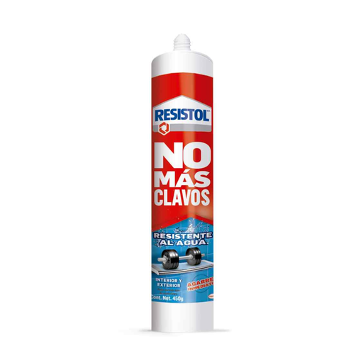 [HERNMC450A] RESISTOL NO MÁS CLAVOS RESISTENTE AL AGUA 450GR