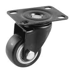 [WM-Y116165] RODAJA WESTON NEGRA PU GIRATORIA 2 1/2" (Y-1161-65)