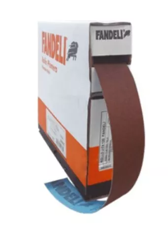 [FARLJ86-320] ROLLO DE LIJA FANDELI P/PLOMERO J-86 1" x 45.72M GRANO 320 (02040)