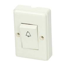 [ERY07-WD0202] ROYER PULSADOR TIMBRE PLANO MARFIL 10A (WD0202)(E)