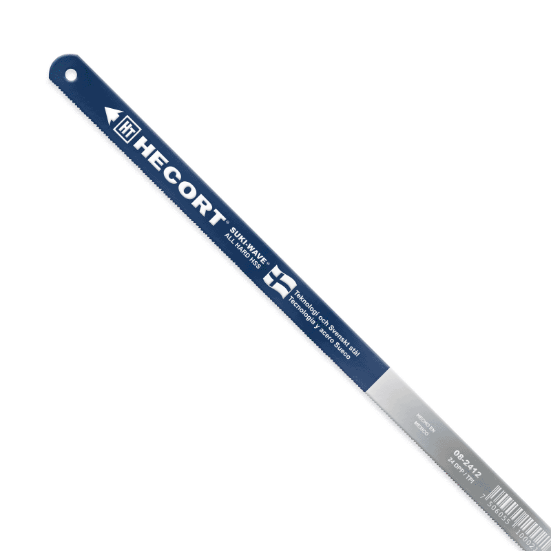 [HT81812] SEGUETA HECORT HSS SUKI WAVE A.V. 18 DIENTES GRUESA 12"X1/2" (H)