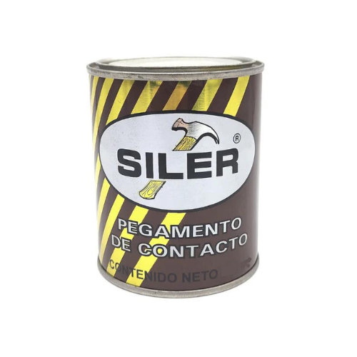 [SLRADCO85-L250] SILER ADHESIVO DE CONTACTO AMARILLO LÍNEA DORADA 250ML