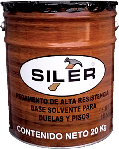 [SLRADCOSE20] SILER ADHESIVO P/DUELAS Y PISOS BASE SOLVENTE 20KG