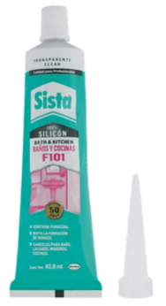 [HESDC10BC828] SISTA F101 BAÑOS Y COCINAS TRANSPARENTE 70ML