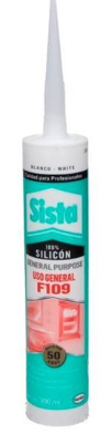 [HESDC109UG300B] SISTA F109 USO GENERAL BLANCO 280ML