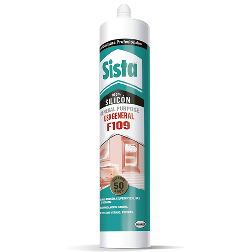 [HESDC109UG300N] SISTA F109 USO GENERAL NEGRO 300ML