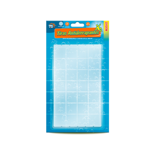 [FAATAN72272] TIRA ANTIDERRAPANTE FANDELI USO GENERAL TRANSPARENTE 19 cm X 1.5 cm C/24PZ (72272)