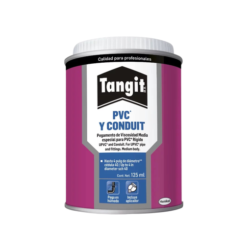 [HETS125] TANGIT AZUL PVC Y CONDUIT 125ML