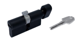 [PHTCIMX89619] CILINDRO T60 TESA 3030 LLAVE-MARIPOSA NEGRO (MX89619)(H)