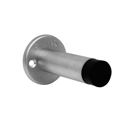 [PHAT51CS] TOPE RECTO PHILLIPS 51 CROMO SATINADO P/PARED-PUERTA (MX2629)(H)