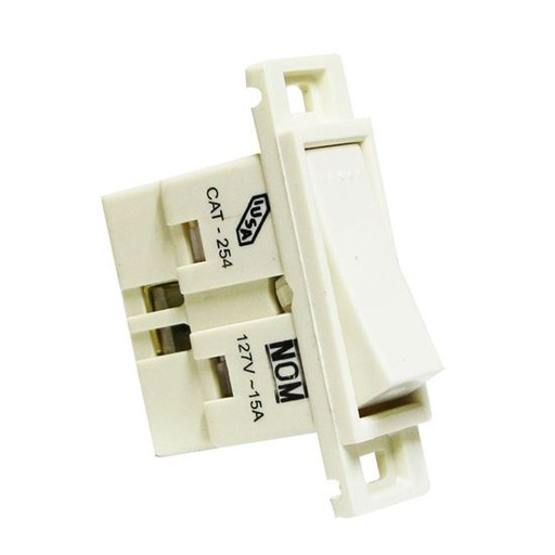 [IUTAS254M] IUSA TRADIZIONE APAGADOR SENCILLO MARFIL 254 (399412)(E)