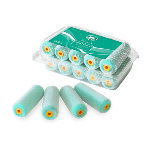 [PA38PLASTPFR0031] PAQUETE C/10PZ MINI FELPA DE FLOCK 4" (MR0002)