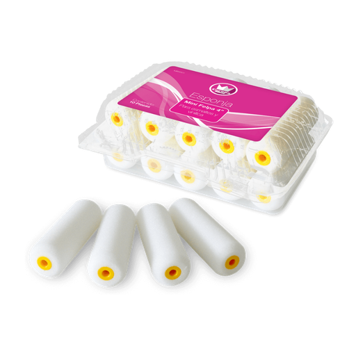 [PA38PLASTPFR0030] PAQUETE C/10PZ MINI FELPA ESPONJA 4" (MR0001)