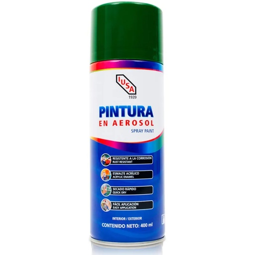 [IUXPAXVRB] IUSA PINTURA EN AEROSOL VERDE BOSQUE 400ML (618833)(E)