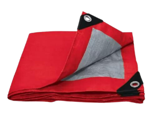 [AKZ-302432] AKSI LONA DE POLIETILENO ROJA 3M X 4M (302432) (E)