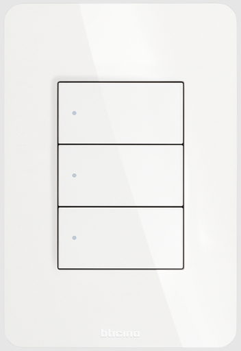 [BTZQNÑGOPLRB03] QUINZIÑO GO PLACA RESINA BLANCA 3 MÓDULOS C/CHASIS (JA4803JWQ)(E)