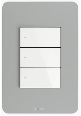 [BTZQNÑGOPLRG03] QUINZIÑO GO PLACA RESINA GRIS 3 MÓDULOS C/CHASIS (JA4803JGQ)(E)