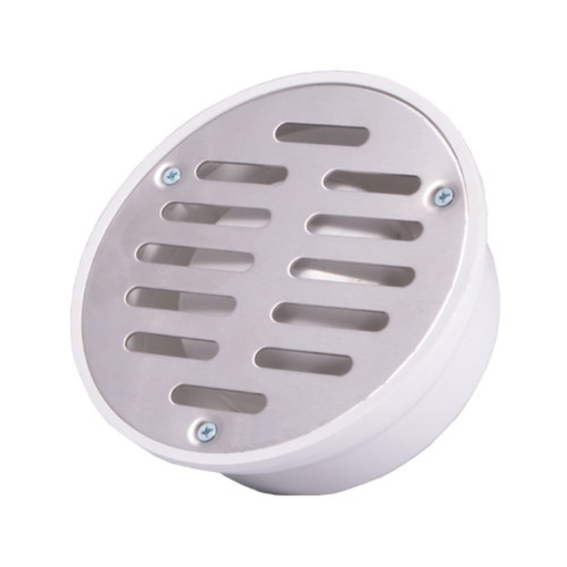 [CX-CDRU] COFLEX COLADERA UNIVERSAL BLANCA C/REJILLA ACERO DE INOXIDABLE (PC-102)