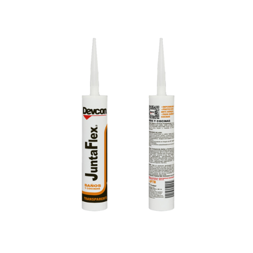[DESJN-MK1] DEVCON SILICÓN JUNTA FLEX BAÑOS Y COCINAS TRANSPARENTE 280ML (C-JFTB)
