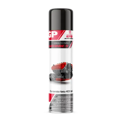 [GP-AUA2393A] AEROSOL GENERAL PAINT ESMALTE P/MOTOR NEGRO (A2393)(E)